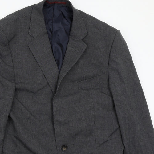 Marks and Spencer Mens Grey   Jacket Suit Jacket Size 42