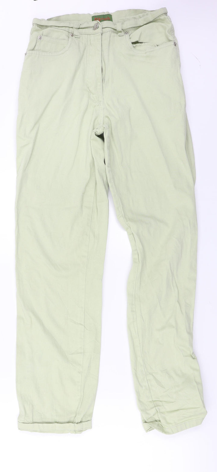Marmalade  Womens Green   Straight Jeans Size 8 L27 in