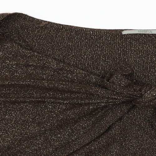Marks and Spencer  Womens Brown   Cardigan Jumper Size 16