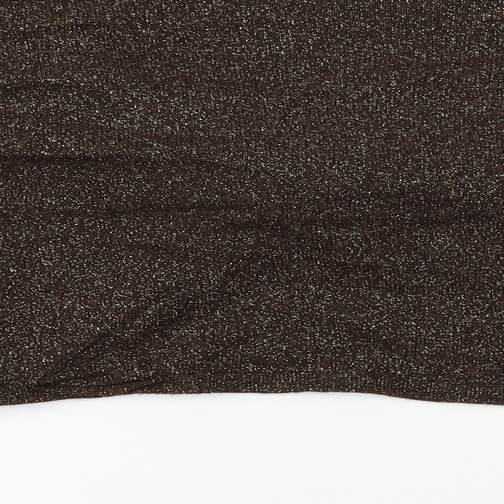 Marks and Spencer  Womens Brown   Cardigan Jumper Size 16