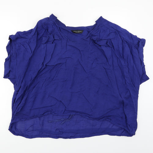 Dorothy Perkins  Womens Blue   Basic Blouse Size 18