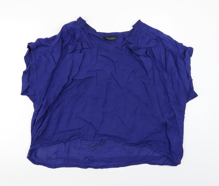 Dorothy Perkins  Womens Blue   Basic Blouse Size 18