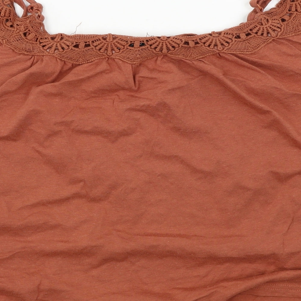 New Look  Womens Brown   Basic Blouse Size 14
