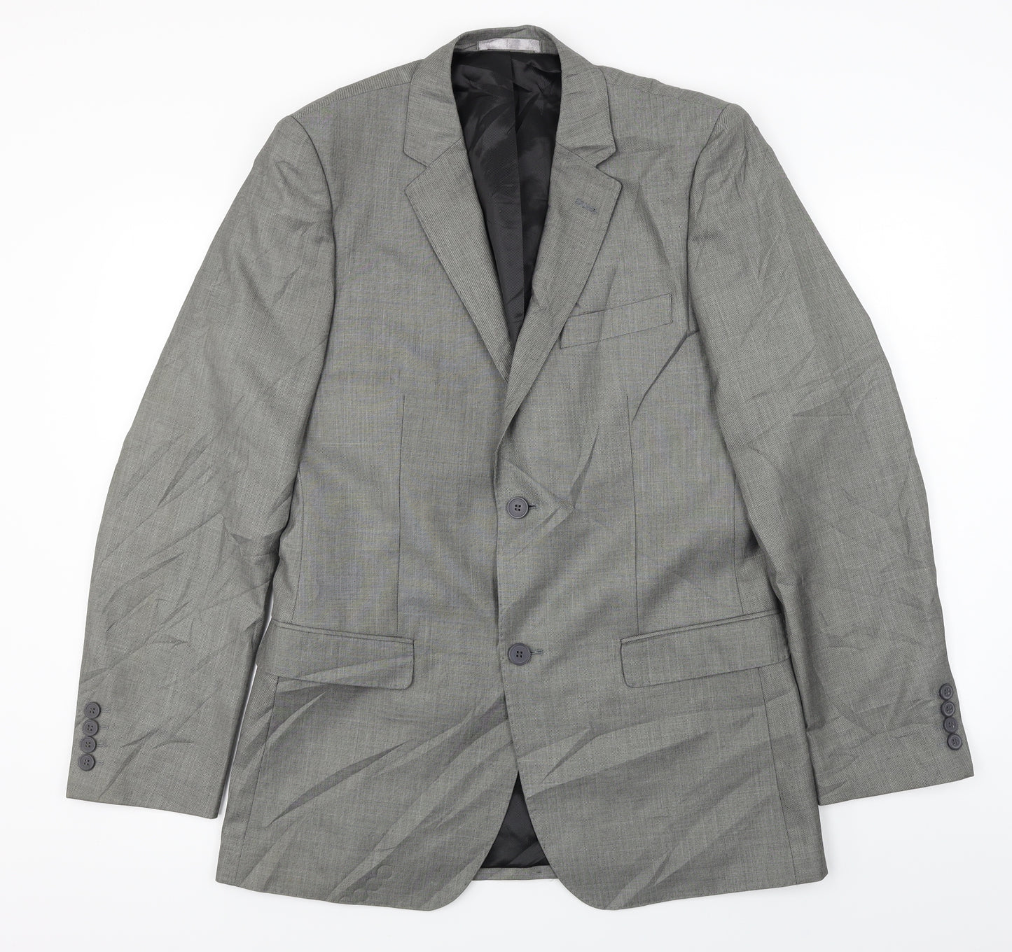 butler&webb Mens Grey   Jacket Blazer Size 38