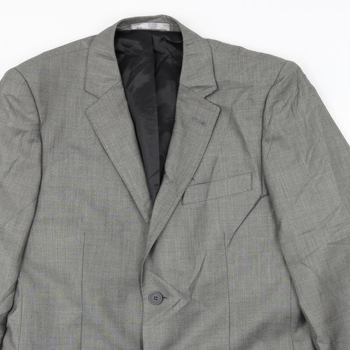 butler&webb Mens Grey   Jacket Blazer Size 38