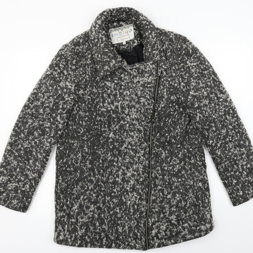 Indigo  Womens Grey   Jacket Coat Size 12  - lining slightly torn