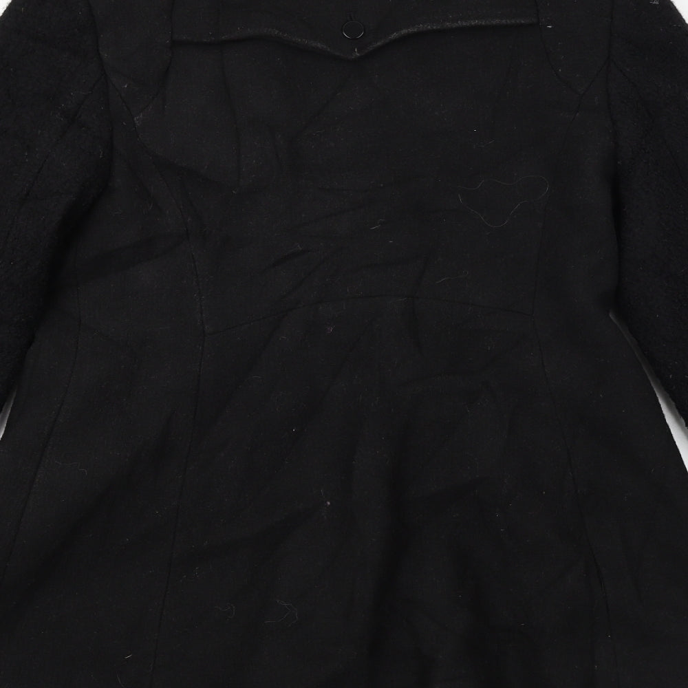 New Look  Womens Black   Jacket Coat Size 12