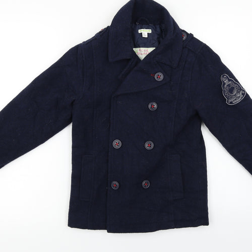 Vertbaudet  Girls Blue   Jacket Coat Size 8 Years