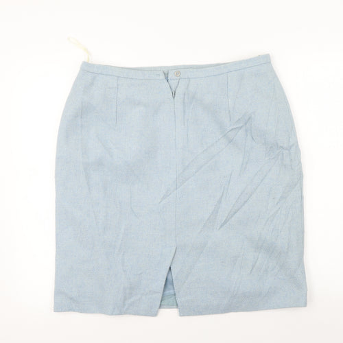 Wallis  Womens Blue   A-Line Skirt Size 18