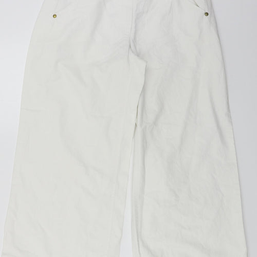 Kello  Womens White   Trousers  Size 28 in L21 in
