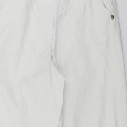 Kello  Womens White   Trousers  Size 28 in L21 in