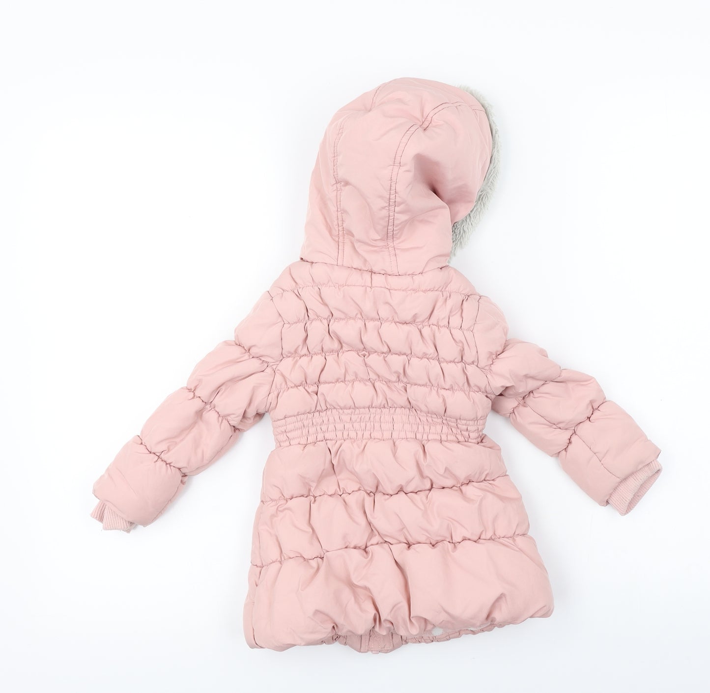 George  Girls Pink   Jacket Coat Size 12-18 Months