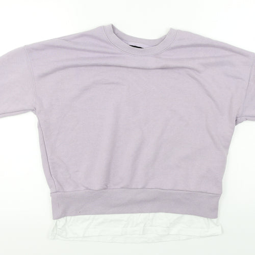 River Island Womens Purple   Pullover Jumper Size 10
