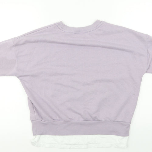 River Island Womens Purple   Pullover Jumper Size 10