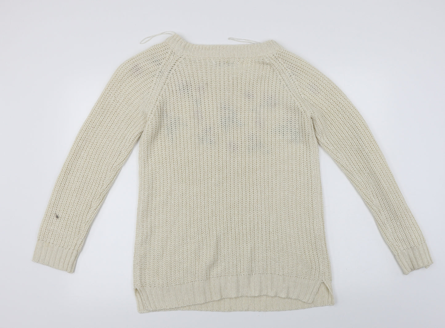 George  Womens Grey Floral  Pullover Jumper Size 14
