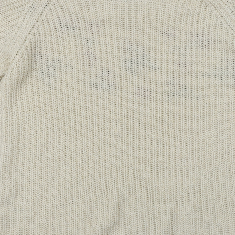George  Womens Grey Floral  Pullover Jumper Size 14