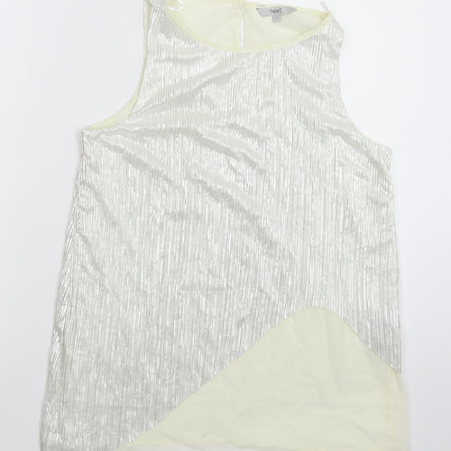 NEXT Womens Silver   Basic Tank Size 8