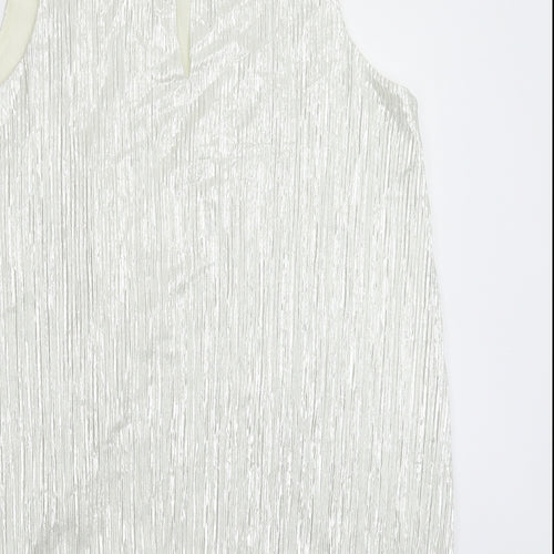 NEXT Womens Silver   Basic Tank Size 8