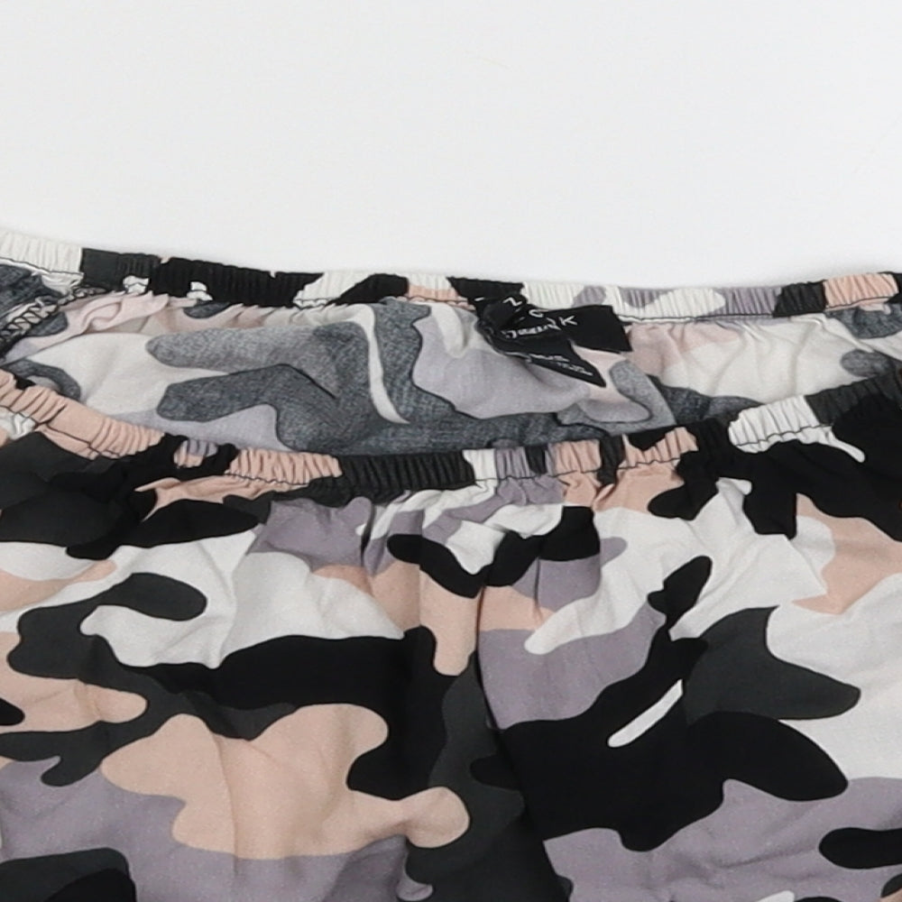 New Look Girls Multicoloured Camouflage  Basic Blouse Size 10 Years