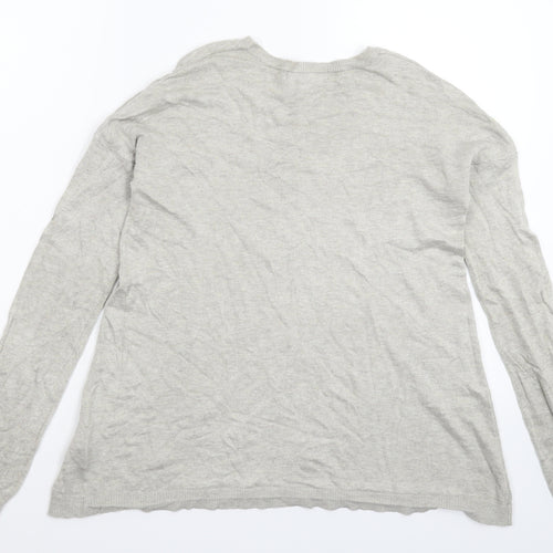 Atmosphere Womens Grey  Knit Pullover Jumper Size 12