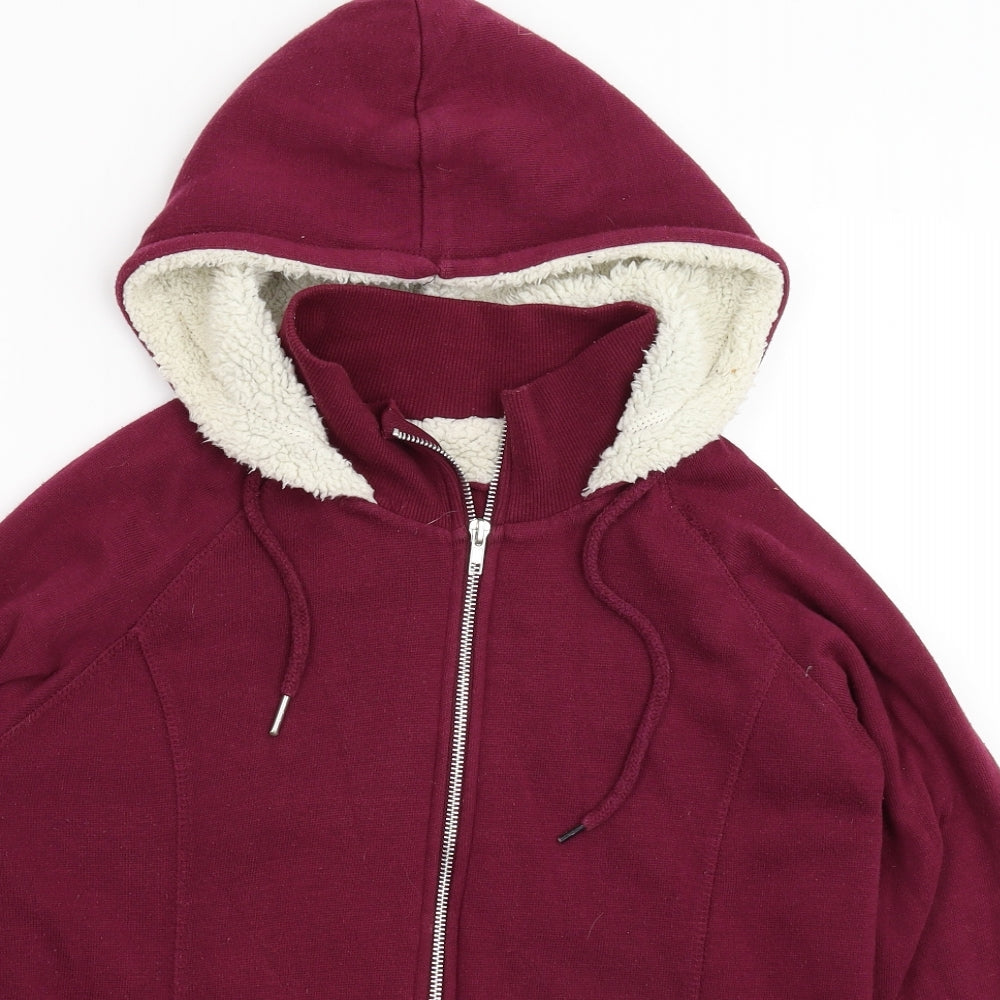 Atmosphere Womens Purple  Fleece Jacket  Size 14