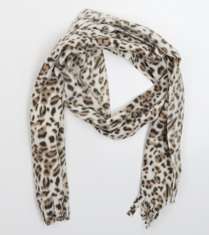 Preworn Womens Multicoloured Animal Print   Scarf
