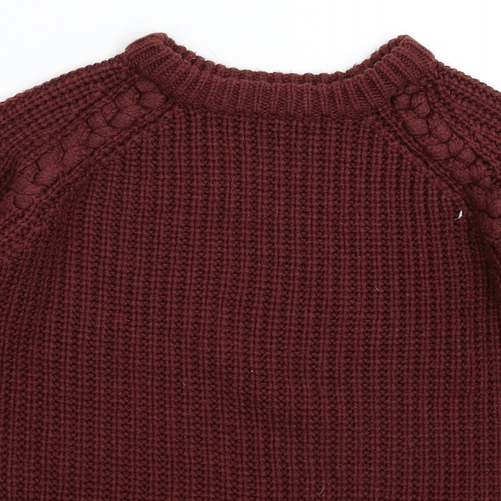 Atmosphere Womens Brown  Knit Pullover Jumper Size 8