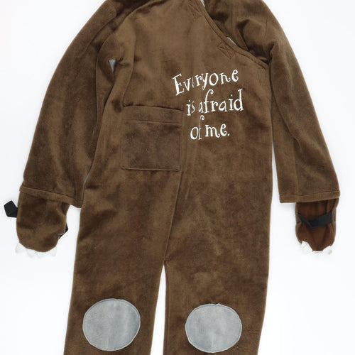 TU Girls Grey   Playsuit One-Piece Size 6-7 Years