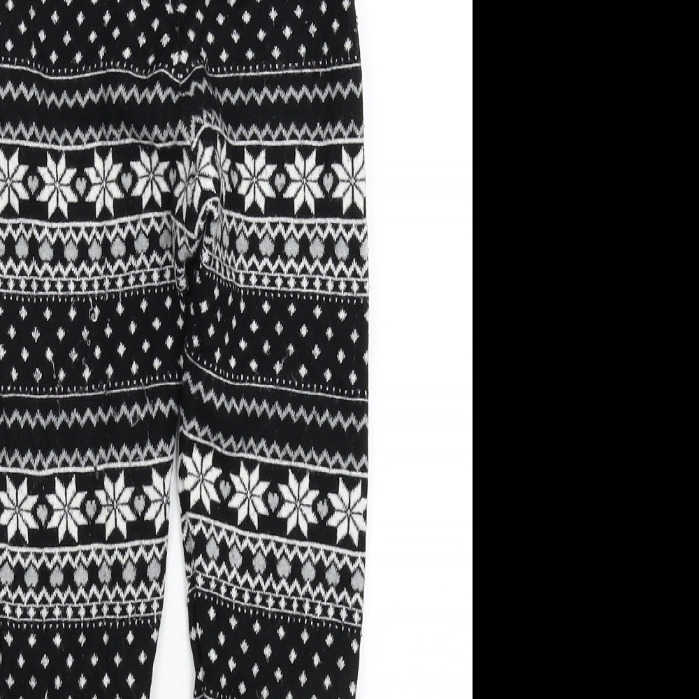 Primark Girls Multicoloured Geometric  Capri Trousers Size 10-11 Years - Legging