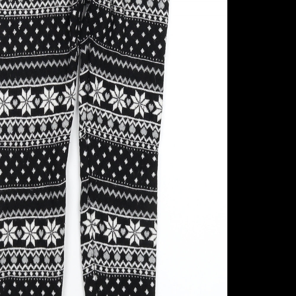 Primark Girls Multicoloured Geometric  Capri Trousers Size 10-11 Years - Legging