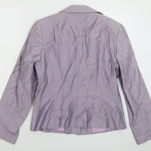 Wallis Womens Purple   Jacket Suit Jacket Size 14