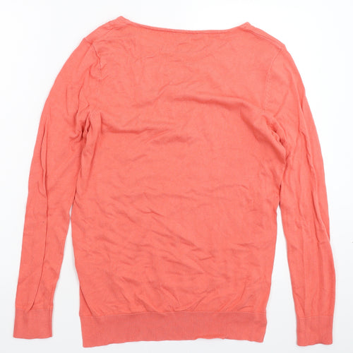 Peacocks Womens Pink  Knit Pullover Jumper Size 12