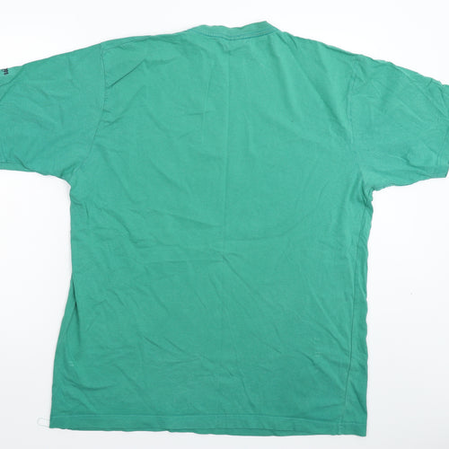 Cotton Traders Mens Green    T-Shirt Size L