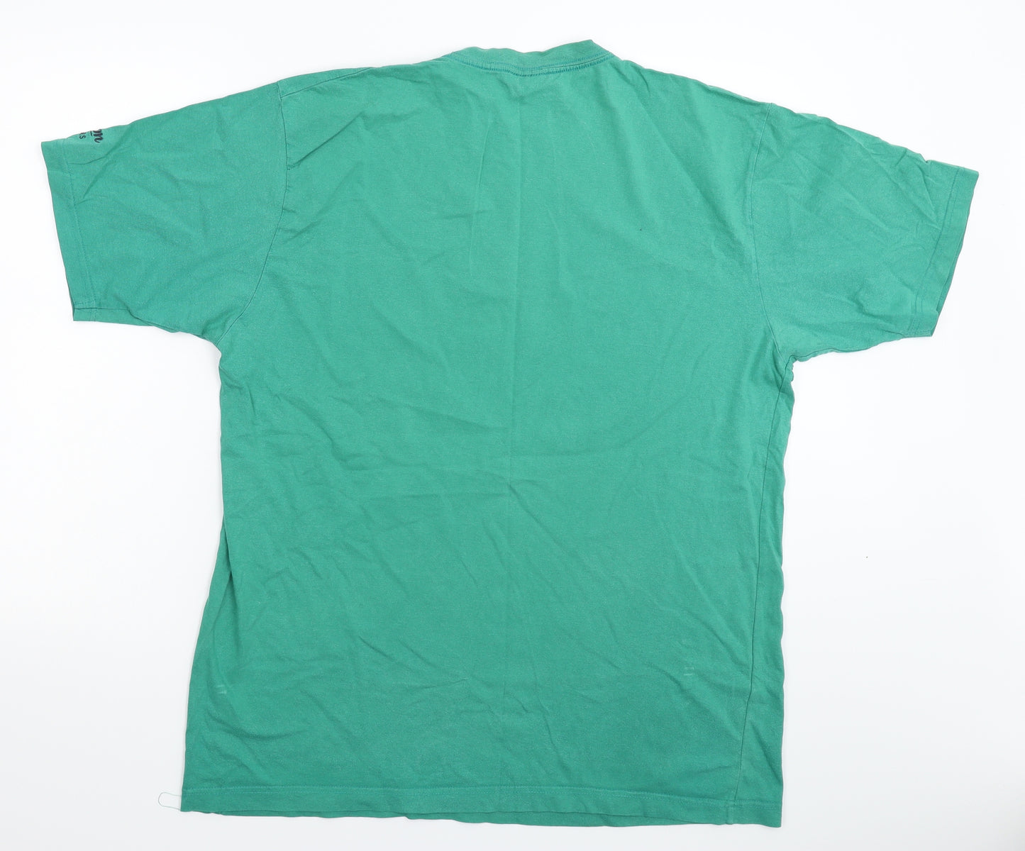 Cotton Traders Mens Green    T-Shirt Size L