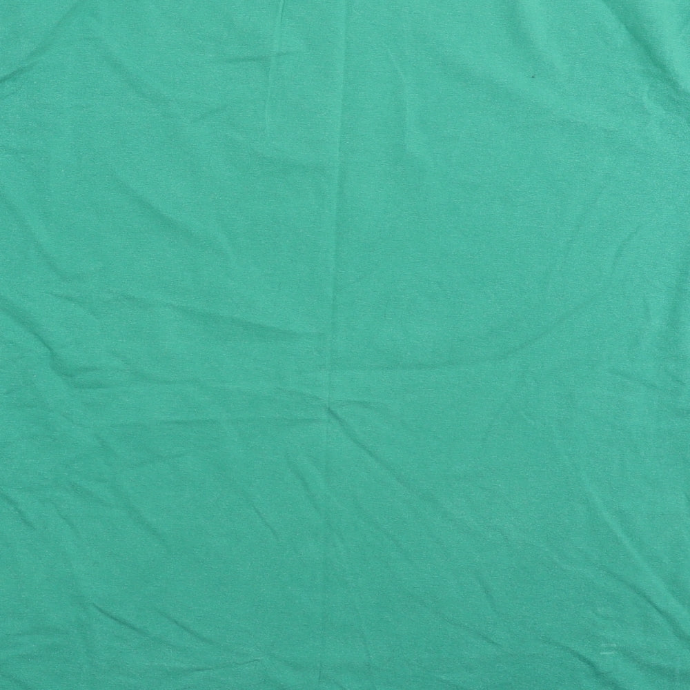 Cotton Traders Mens Green    T-Shirt Size L