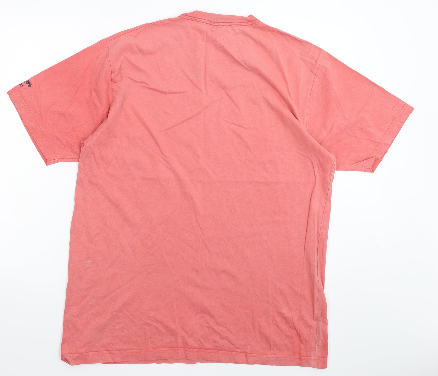Cotton Traders Mens Pink    T-Shirt Size L