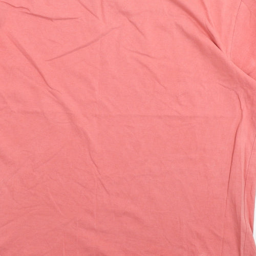 Cotton Traders Mens Pink    T-Shirt Size L