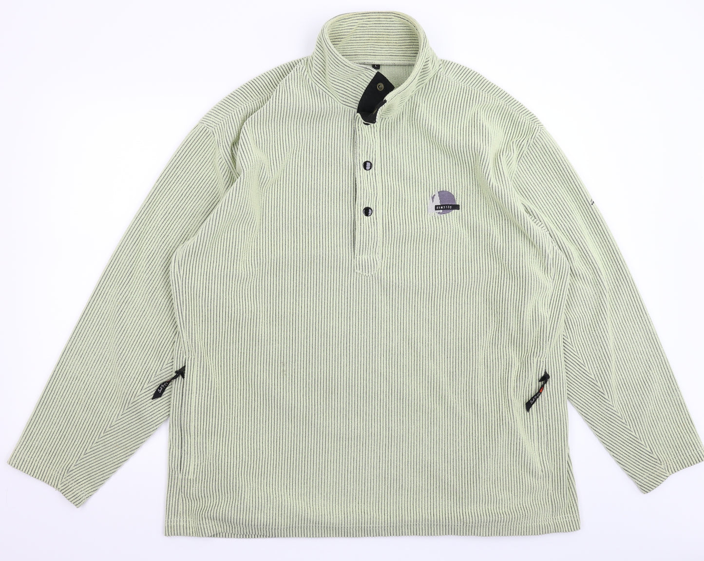 Jack Murphy Mens Green  Fleece Jacket  Size L