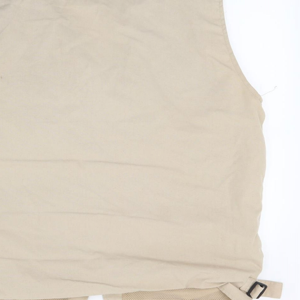 Champion Mens Beige   Gilet Coat Size XL