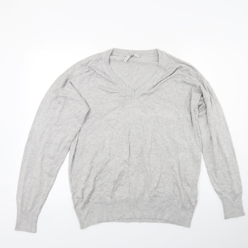 Capsule Womens Grey  Knit Pullover Jumper Size 18