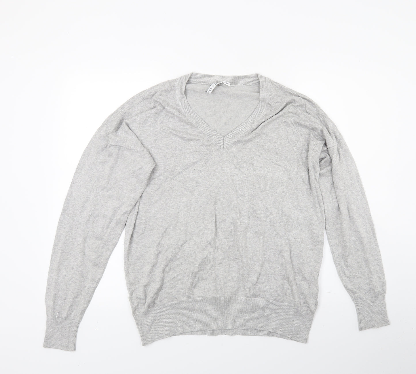 Capsule Womens Grey  Knit Pullover Jumper Size 18