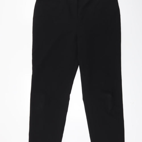 Papaya Womens Black   Trousers  Size 14 L24 in