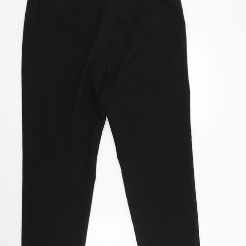 Papaya Womens Black   Trousers  Size 14 L24 in