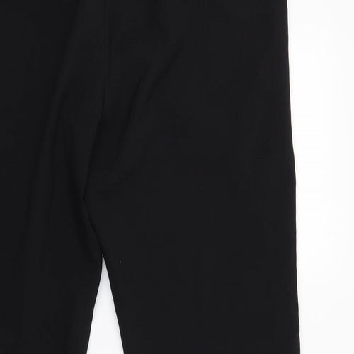 Papaya Womens Black   Trousers  Size 14 L24 in