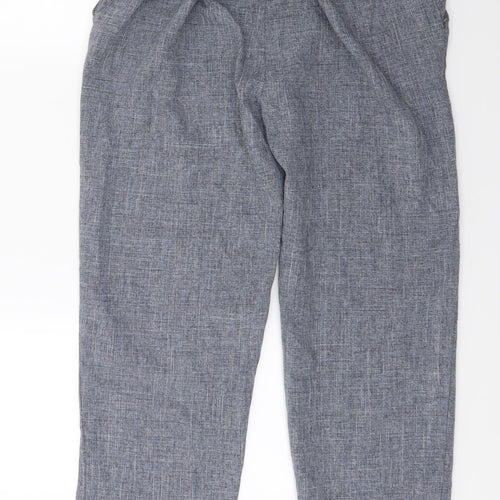 Preworn Womens Blue   Trousers  Size 12 L23 in