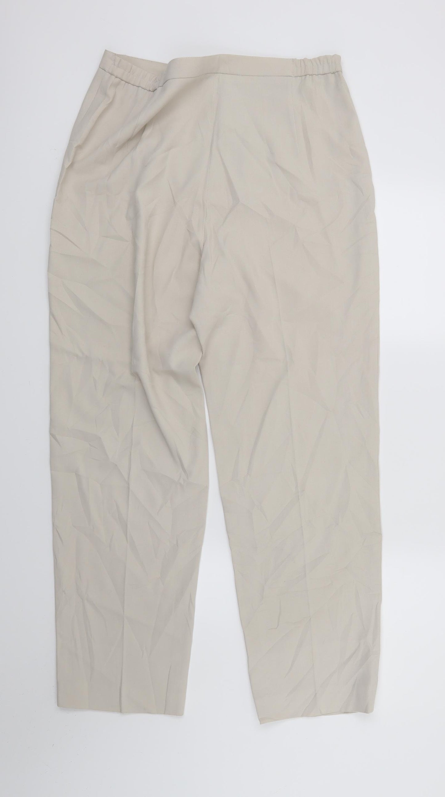 Paul Seperates Womens Beige   Trousers  Size 14 L27 in