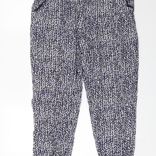 F&F Womens Blue   Jogger Trousers Size 14 L26 in