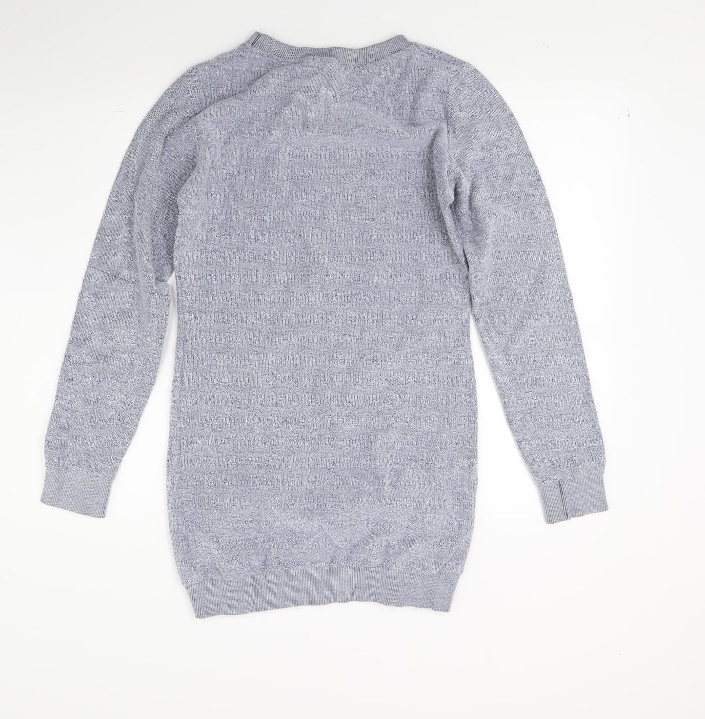 Boohoo Womens Blue   Jumper Dress  Size 8