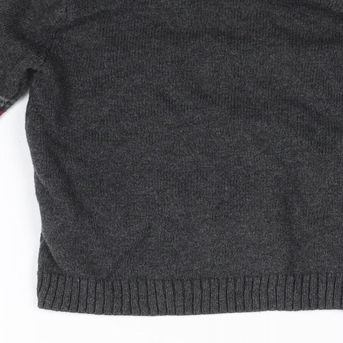 Rorie Whelan Boys Grey  Corduroy Pullover Jumper Size 2 Years