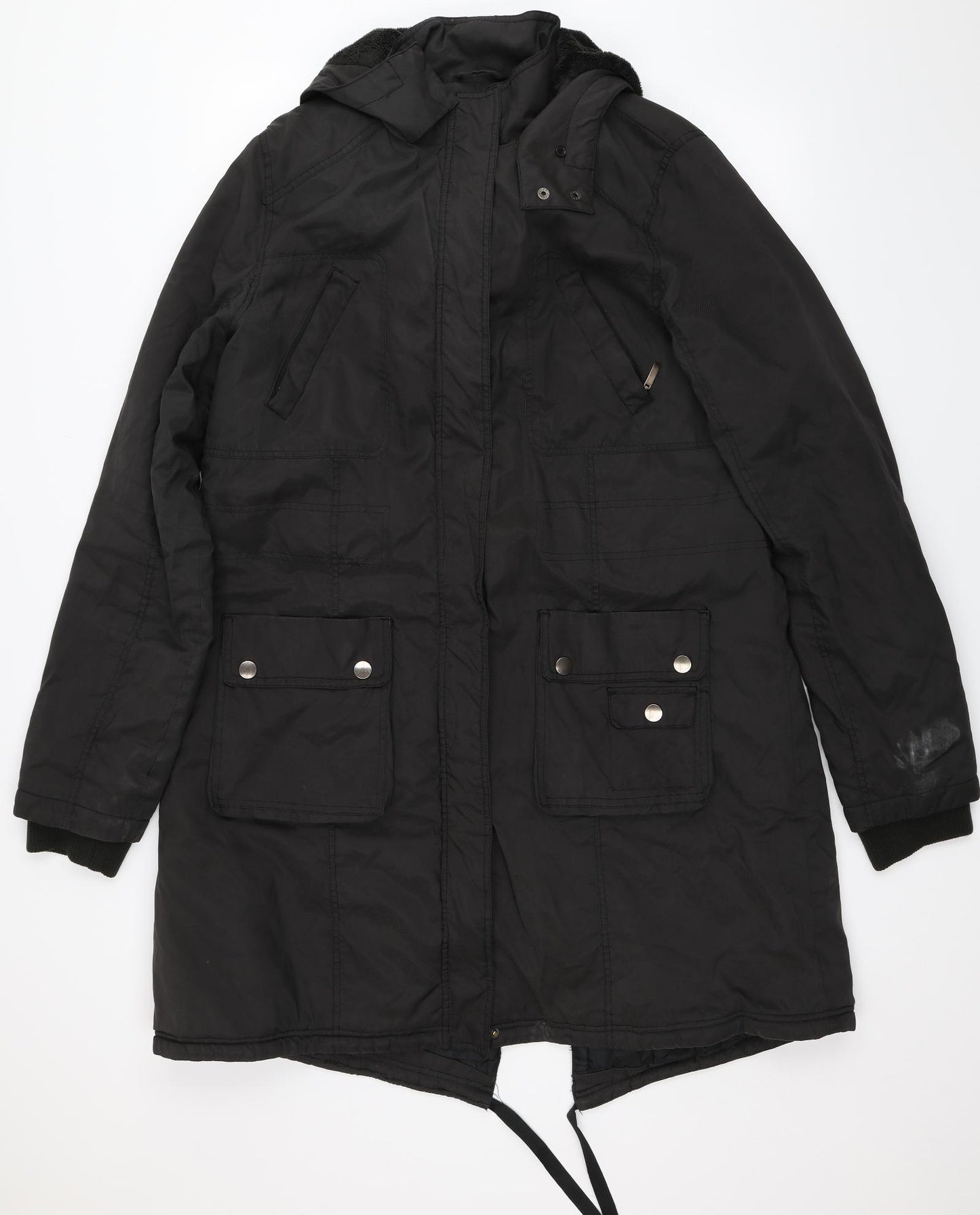 Dorothy Perkins Womens Brown   Overcoat Coat Size 16